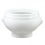 Porcelain soup bowl white 0.56qt Tête de lion - Set of 4 - Cosy & Trendy