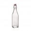 Swing top glass bottle square shaped 8 oz / 0.25 L - Swing - Bormioli Rocco