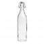 Bouteille en verre 1L avec bouchon mécanique - swing - bormioli rocco