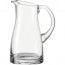 Transparent glass jug with handle 33.8oz / 1L - Liquid SC 1927 - Leonardo