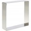 Stainless steel square pastry mould 14 x 14 x 4cm - Lacor