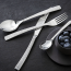 Fish fork - 3,5mm thick 18/10 stainless steel - Sold by 6 - Guy Degrenne 