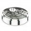 Cercle à mousse en inox 18/10 - hauteur 4cm - diamètre 14cm