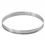 Cake / tart ring stainless steel - height 2cm - diameter 20cm