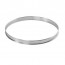 Cake / tart ring stainless steel - height 2cm - diameter 24cm