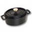 Oval cast iron cocotte 11 cm - black - Fundamentals - Staub
