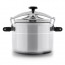Aluminium pressure cooker 372 oz / 11 L -  Ø 11 " / 28 cm - Pro Classic - Lacor