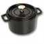 Round cast iron cocotte 6.3" / 16 cm - black - Fundamentals - Staub