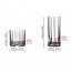 4 Rocks glasses & 4 Highball glasses Riedel