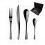 50 pieces cutlery set 18/10 stainless steel - XY Black Miroir - Guy Degrenne 