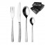 75 pieces cutlery set 18/10 stainless steel - Astrée Ciselé - Guy Degrenne