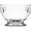 Glass round breakfast bowl 20.2oz / 60cl - Set of 6 - Bee