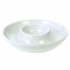 Round eggcup in white porcelain - Batch of 4 - Cosy & Trendy