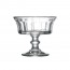 Ice cream cup in pressing glass 22cl - Champagne - La Rochère
