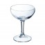Elegance champagne saucers of  5.41oz / 16cl