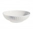 Porcelain round 5" / 12.5cm bowl 8oz / 25cl with square geometric patterns - Satinique - Chef & Sommelier