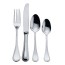 Couteau à dessert 18/10 3,5mm - Lot de 6 - Perle - Couzon