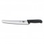 Fibrox Pastry knife 26cm / 10" serrated blade with black synthetic handle -  fibrox - victorinox