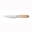Steak knives stainless steel wooden handle 22cm/8.6" - Set of 6 - Aneto - Comas