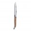 Steak knives brown handle 9 " / 23 cm - Alps - Comas