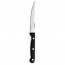 Steak knives stainless steel mirror finish black handle 21.2cm/8" - Set of 12 - Eco - Comas