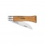 Pocket knife n°12 with beechwood handle - 12cm/4.7" carbon steel blade - Carbone - Opinel