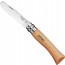 Pocket knife n°7 with beechwood handle - 8cm/3" stainless steel blade (for kids) - Mon Premier - Opinel