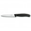 Paring knife with 10cm / 3.94" smooth blade and black synthetic handle - swissclassic - victorinox