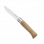 Pocket knife n°8 oak handle with stainless steel blade 002021 - Tradition - Opinel