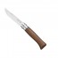 Pocket knife n°8 walnut handle with stainless steel blade 002022 - Tradition - Opinel