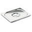 Stainless steel 18/10 lid GN 1/6 17.6 x 16.2cm / 6.7 x 6.3" - Lacor