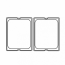 Stainless steel lid GN 1/2 32.3X26.5cm / 13x10" for reference 181.67/68 - AZ Boutique