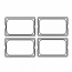 Polycarbonate lid GN 1/4 26.5x16.2cm / 10x6" for reference 202.15 - AZ Boutique