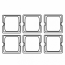 Polycarbonate lid GN 1/6 17.6x16.2cm / 7x6" for reference 202.29 - AZ Boutique