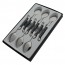 Stainless steel coffee spoon marbled grey handle - Set of 6 - Laguiole - Pradel Excellence