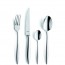 Mocha spoon - 4mm thick wrought 18/10 stainless steel - Sold by 6 - Tendence - Amefa