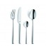 Mocha spoon - 4mm thick wrought 18/10 stainless steel - Sold by 6 - Métropole - Amefa