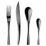 Iced tea spoon - 18/10 stainless steel - Set of 6 - XY Black Mirror- Guy Degrenne