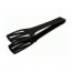 Pince à toast et tarte noire en PA+ 21cm - Pince noire - Paderno