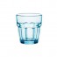 Gobelet forme basse teinté bleu 27cl - Lot de 6 - Rock Bar - Bormioli Rocco