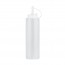 Polyethylene dispenser/squeeze bottle 12oz/36cl white - Paderno