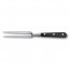 Forged Chef fork 6" / 15cm with black synthetic handle - grand maitre - victorinox