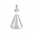 Transparent glass oiler 0.34 oz / 1 Litre - oil can - Ibili