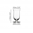 Single malt whisky glass 20cl/6.76 oz