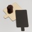golden and black rectangular cardboard flap - 5.5 x 9.5cm - cardboard for pastry - az boutique