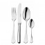 120 pieces cutlery set - 3mm thick 18/10 stainless steel - Mikado - Guy Degrenne