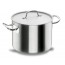 Short stock pot Ø 40cm with lid - induction stainless steel 18/10 - Chef Classic - Lacor