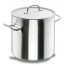 Deep stock pot Ø 24cm with lid - induction stainless steel 18/10 - Chef Classic - Lacor