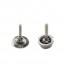Black salt & pepper mill 12cm/4.7" - Wood & Stainless steel - Fidji - Peugeot