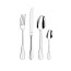 24 piece cutlery set - 3mm thick 18/0 stainless steel - Baguette - Amefa